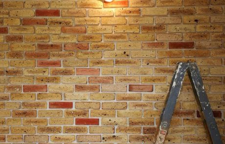 בריק מפירוק צהוב - חיפוי אבן פנים