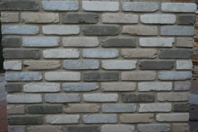 בריקים רטרו אפור שחור