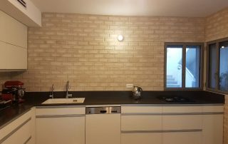 בריק בוסקו בהיר חיפוי קיר מטבח