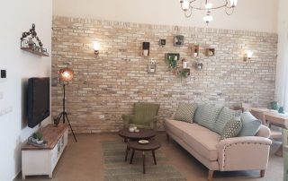 בריקים רטרו שאטו מונטיליה - חיפוי קיר סלון